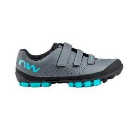 Zapatillas Northwave Hammer WMN Gris Oscuro-Turquesa