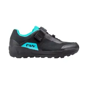 Sapatos Northwave Evo 2 WMN Black Turquoise Escape