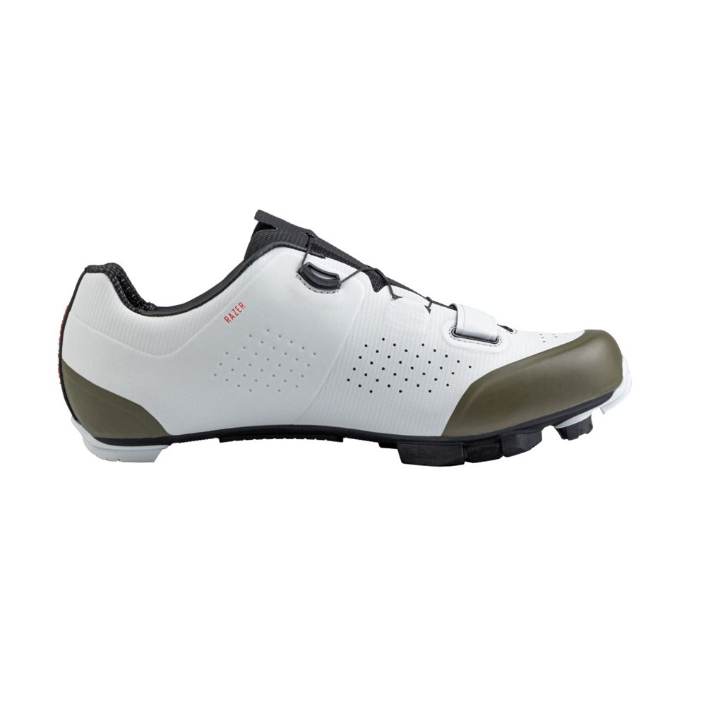 Zapatillas Northwave Razer Gris Claro-Verde Forest