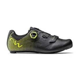 Sapatos Northwave Tempestade Carbono 2 Fluido Black-Storm