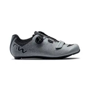 Sapatos Northwave Carbono da tempestade 2 Silver-Reflective