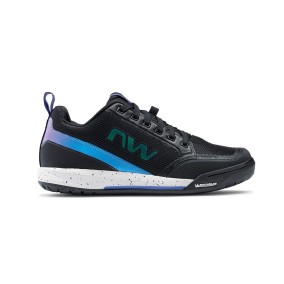 Zapatillas Northwave Clan 2 Wmn Negro-Iridescent