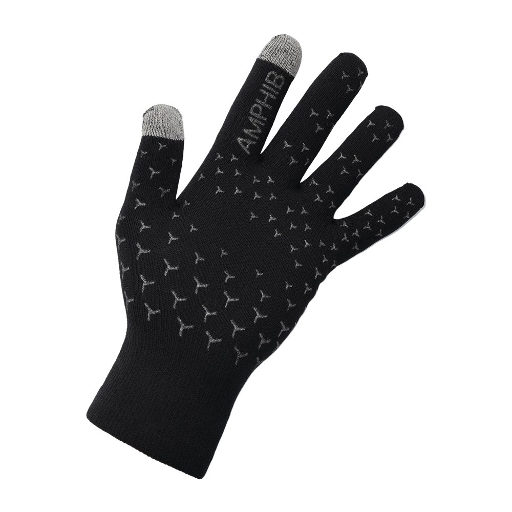 Guantes Q36.5 Invierno Lluvia Negro