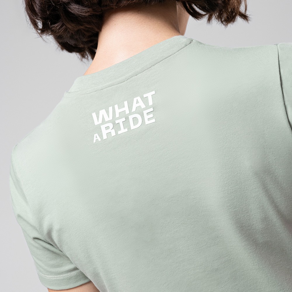 Camiseta Manga Corta Algodon Gobik Rest Mujer Iceberg Green
