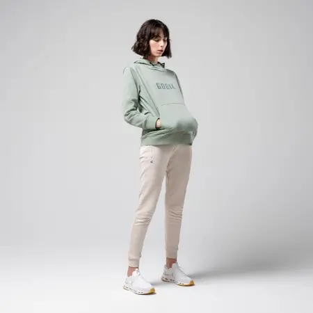 Hood with Hood Gobik Trailblaze Woman Iceberg Green