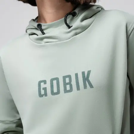 Sudadera Con Capucha Gobik Trailblaze Mujer Iceberg Green