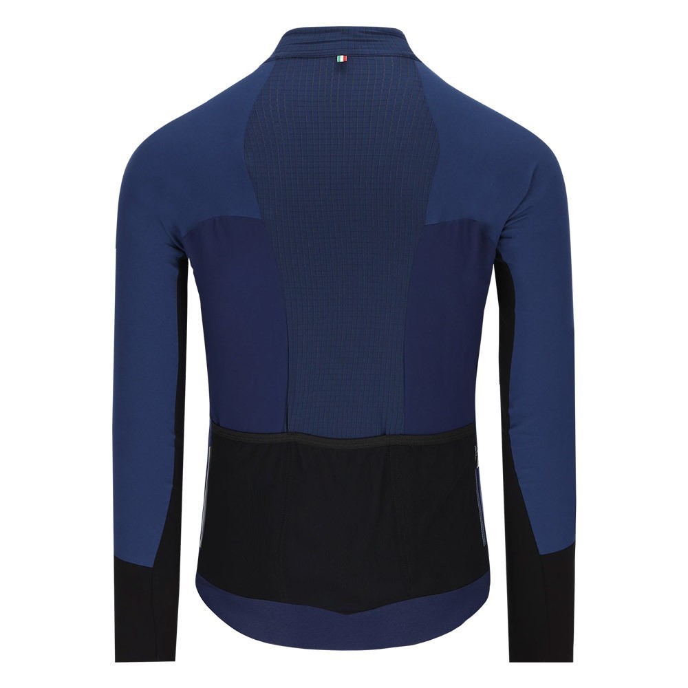 Chaqueta Cortavientos Q36.5 Dottore Hybrid Hombre Azul