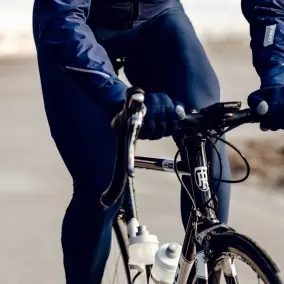 Q36.5 Dottore Hybrid Long Bib Shorts Azul