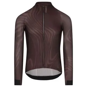 Camisa de manga comprida Q36.5 Gregarius Hybrid Dolomites Coffe Brown