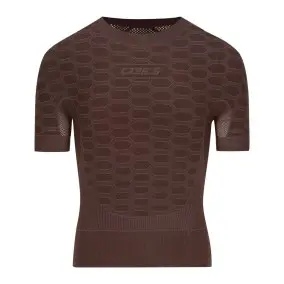 Camiseta Interior Manga Corta Q36.5 Base Layer 2 Brownie Brown