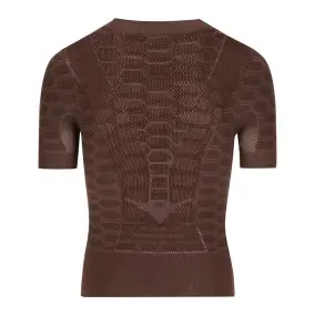 Camiseta Interior Manga Corta Q36.5 Base Layer 2 Brownie Brown