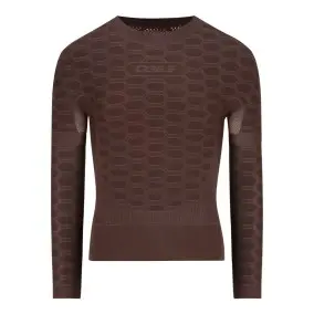 Camiseta Interior Manga Larga Q36.5 Base Layer 3 Brownie Brown