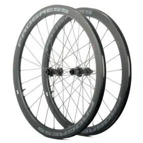 Juego de Ruedas Progress Airspeed 44 Disc Shimano HG GR