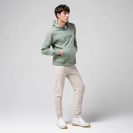 Sudadera Con Capucha Gobik Trailblaze Hombre Iceberg Green