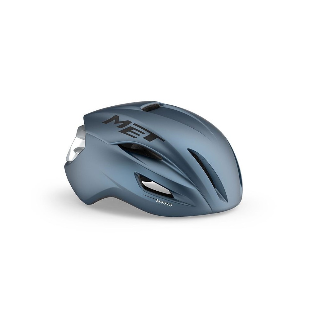 Casco Met Manta Mips Azul Marino/Plata Mate | Cascos