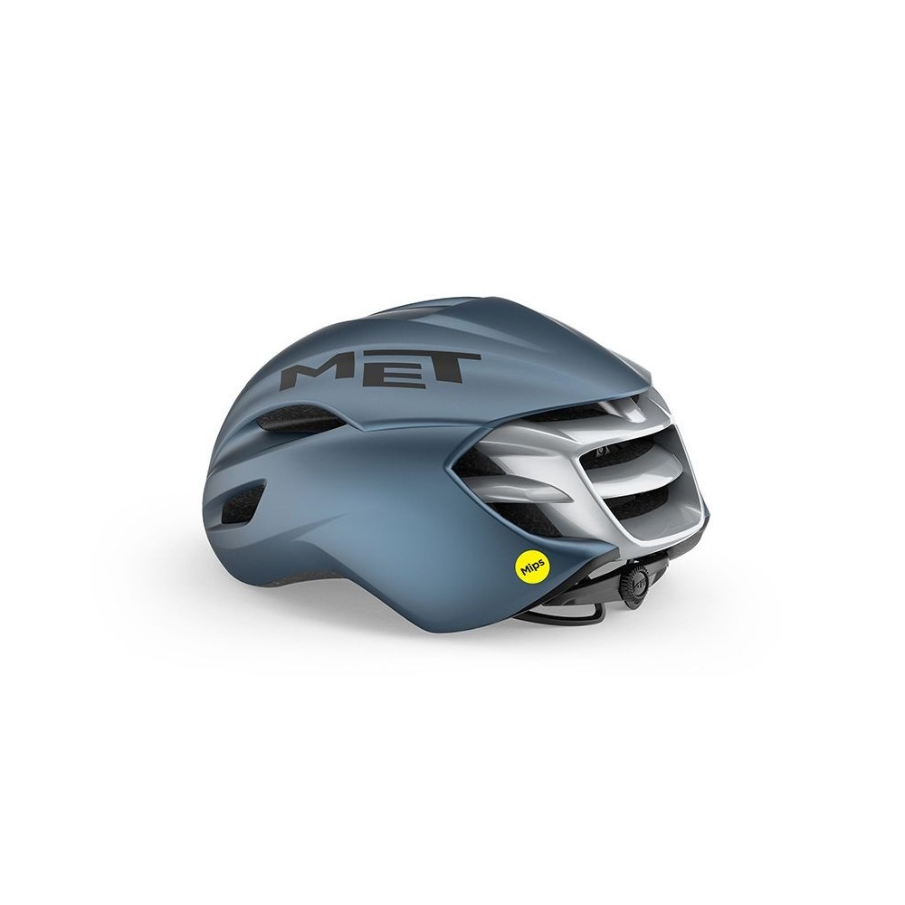 Casco Met Manta Mips Azul Marino/Plata Mate | Cascos