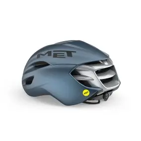 Casco Met Manta Mips Azul Marino/Plata Mate