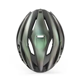 Casco Met Trenta 3K Carbon Mips Verde Difuminado Mate