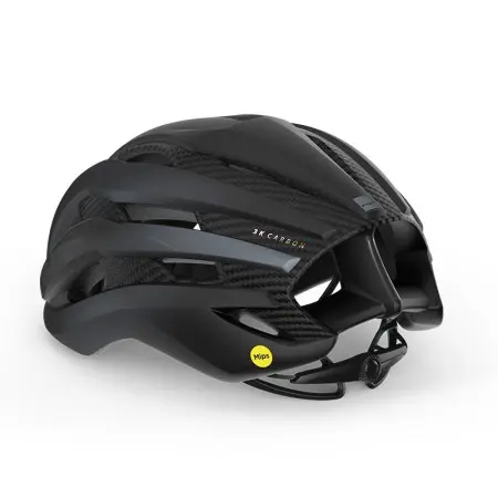 Casco Met Trenta 3K Carbon Mips Negro Mate