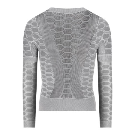 Camiseta Interior Manga Larga Q36.5 Base Layer 3 Gris Hielo