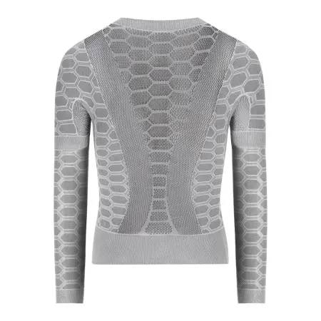 Camiseta Interior Manga Larga Q36.5 Base Layer 3 Gris Hielo