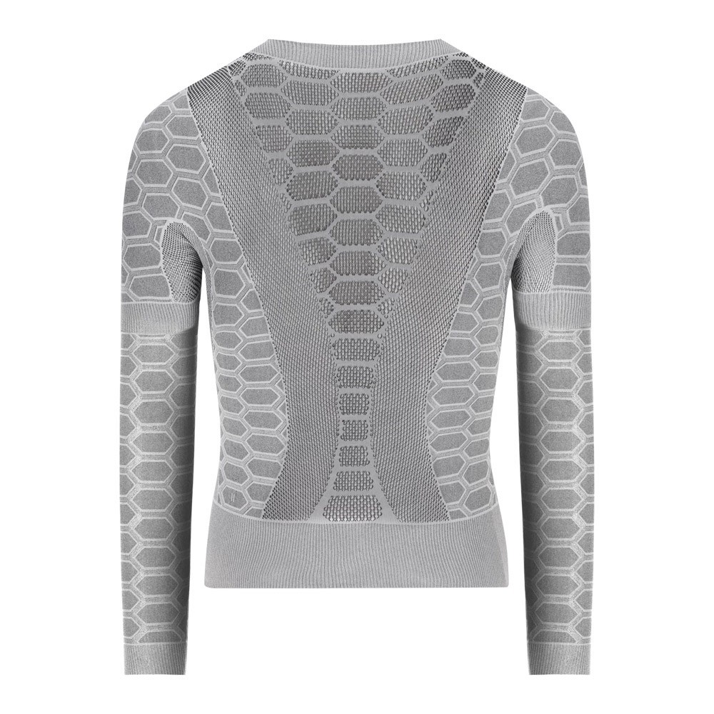 Camiseta Interior Manga Larga Q36.5 Base Layer 3 Gris Hielo