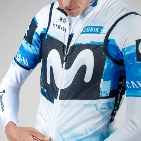 Wind vest Gobik Plus 2.0 Men Movistar Tem 25