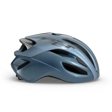 Casco Met Rivale Mips Azul Marino/Plata Brillo