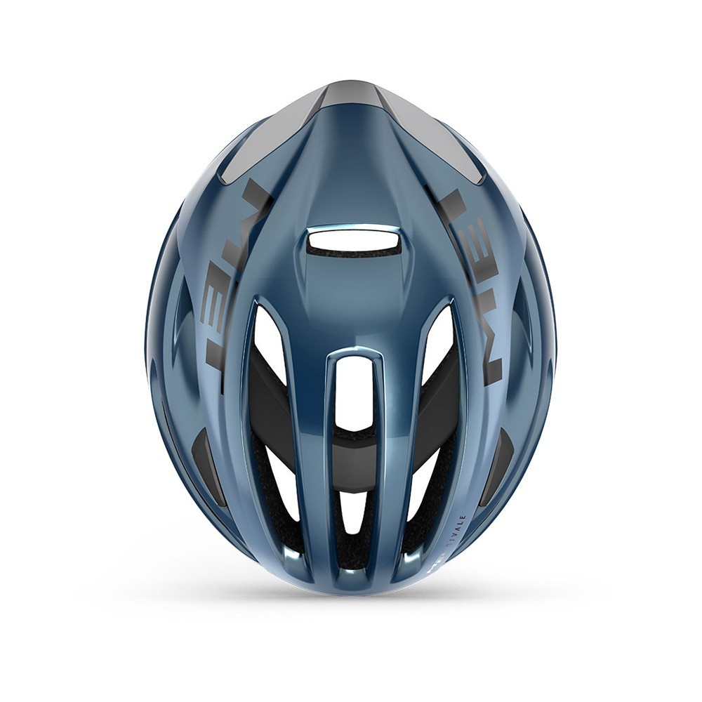 Casco Met Rivale Mips Azul Marino/Plata Brillo | Cascos