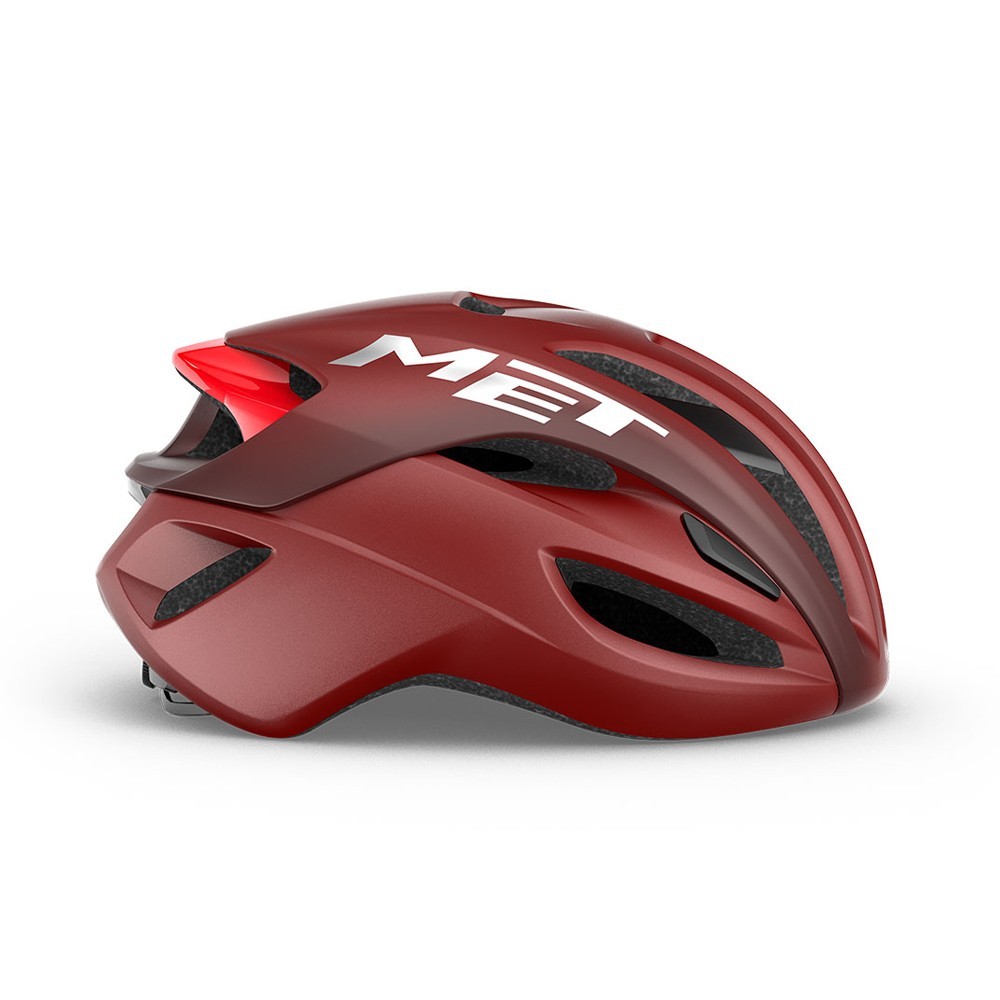 Casco Met Rivale Mips Rojo Dalia Mate | Cascos Ciclismo