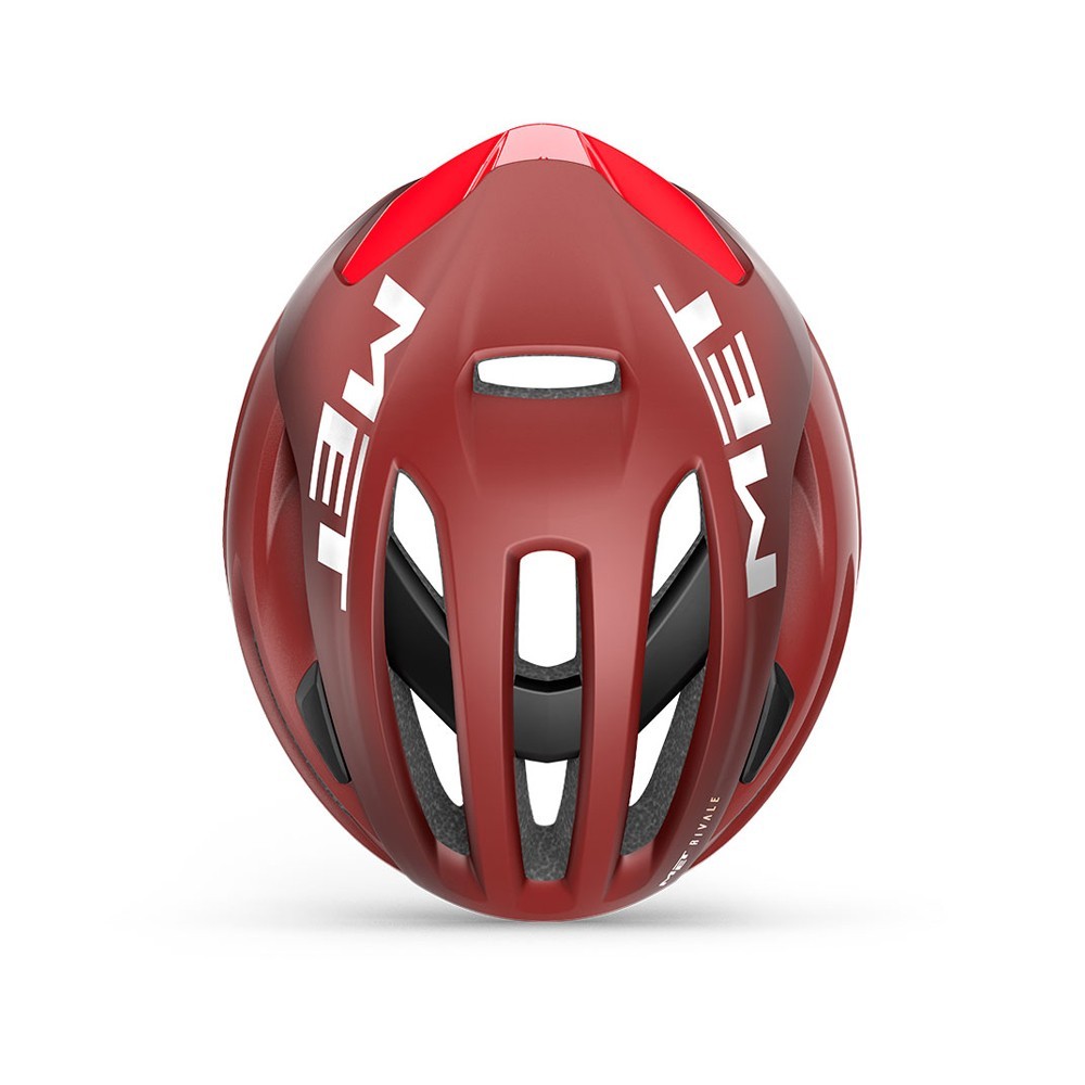 Casco Met Rivale Mips Rojo Dalia Mate | Cascos Ciclismo