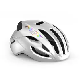 Casco Met Rivale Mips Blanco Brillo