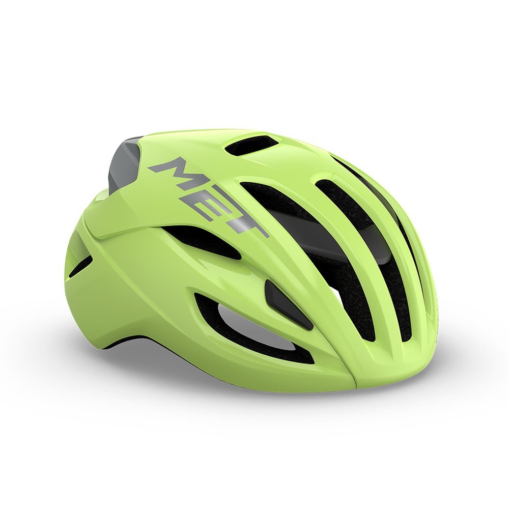 Casco Met Rivale Mips Verde Lima Brillo | Cascos Ciclismo