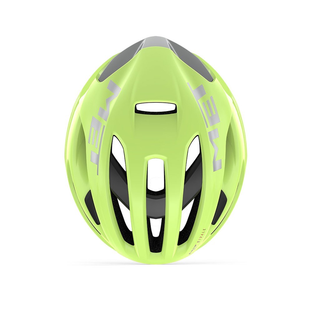 Casco Met Rivale Mips Verde Lima Brillo | Cascos Ciclismo