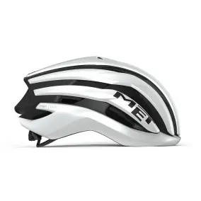 Casco Met Trenta Mips Blanco/Negro Mate Brillo