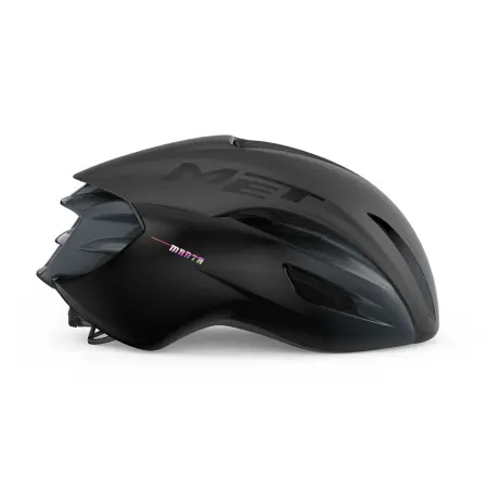 Casco Met Manta Mips Negro Brillo