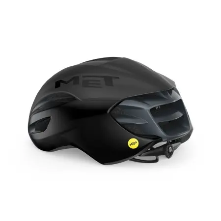 Capacete Met Manta Mips Preto Brilhante