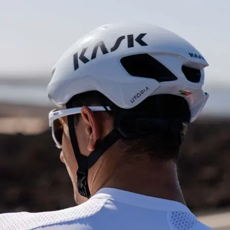 Casco Kask Utopia Y Blanco