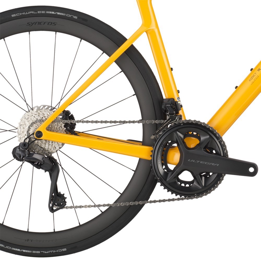 Bicicleta Scott Addict Rc 10 Bahama Yellow 2025 | Scott Bici