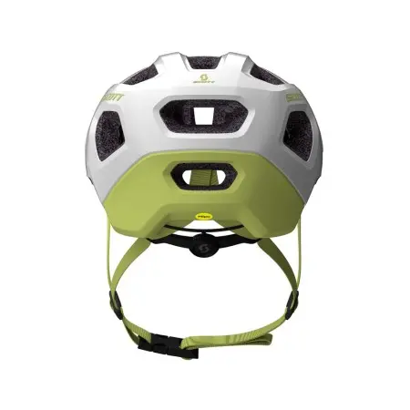 Casco Scott Argo Plus Blanco/Amarillo