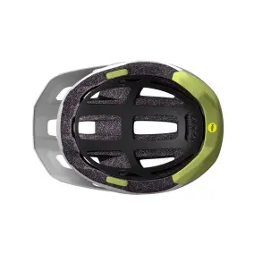 Casco Scott Argo Plus Blanco/Amarillo