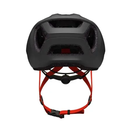 Casco Scott Supra Dark Grey/Red