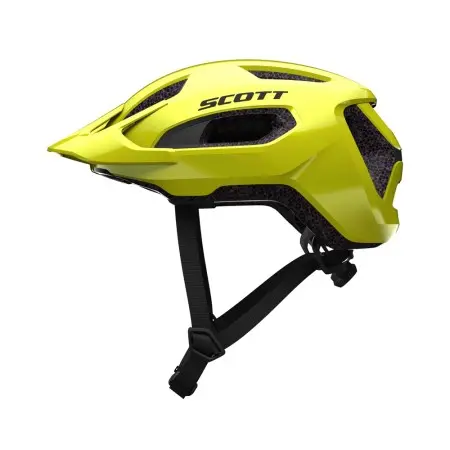 Capacete Scott Supra Radium Amarelo