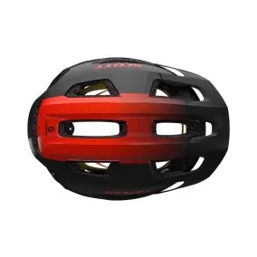 Capacete Scott Supra Plus cinza escuro / vermelho