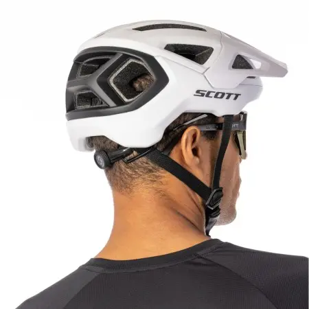 Capacete Scott Tago Plus branco/preto