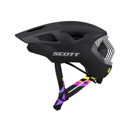 Capacete Scott Tag Plus metal preto