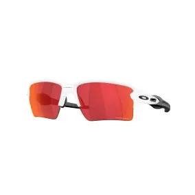 Óculos de sol Oakley Flak 2.0 Xxl branco polido campo de Prizm