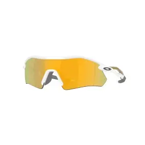 Gafas de sol Oakley Radar Plate Blanco Pulido Prizm 24k Polarized