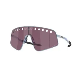 Óculos de sol Oakley Sutro Ti Sweep Pedra calcário polido Prizm Road Preto