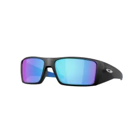 Gafas de sol Oakley Heliostat Negro Mate Prizm Sapphire Polarized